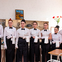 Процедура независимой оценки квалификаций:  - Официант (КГА ПОУ ХТК) 21.01.2019 год