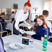 Процедура независимой оценки квалификаций:  - Официант (КГА ПОУ ХТК) 21.01.2019 год